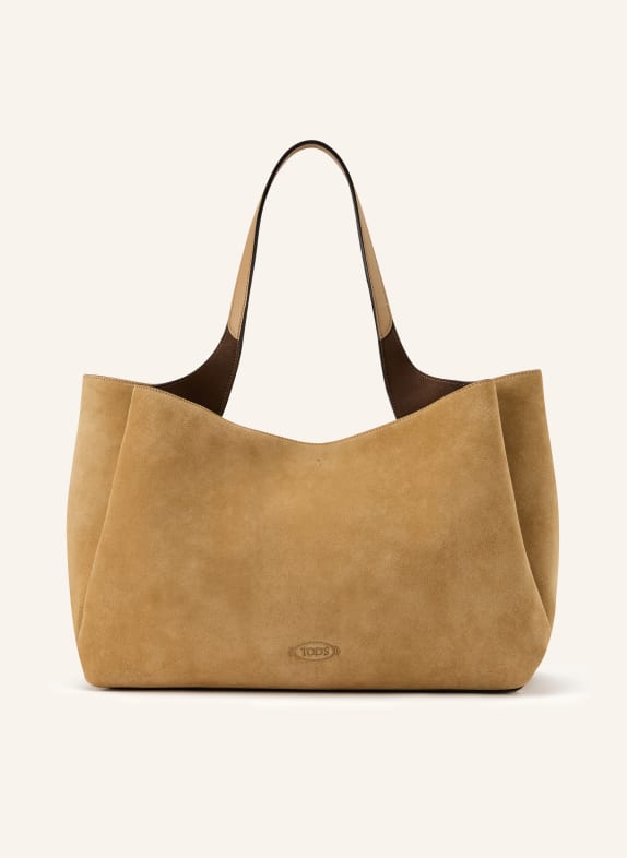 TOD'S Shopper APA 2 MANICI MEDIA T PENDENTE CAMEL