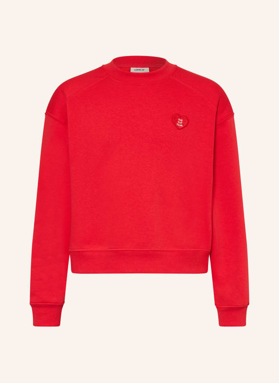 ONLY bluza CZERWONY