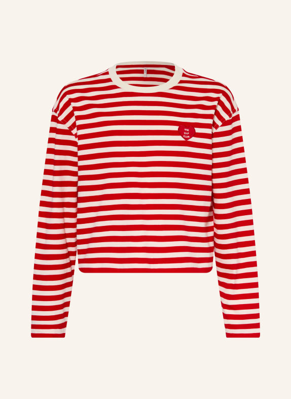 ONLY Longsleeve ROT / WEISS