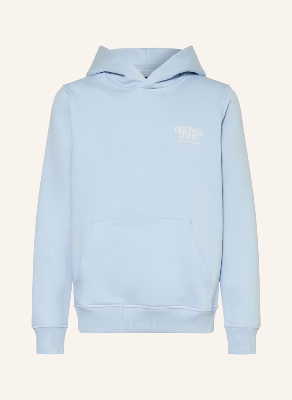 JACK&JONES sweat à capuche BLEU CLAIR