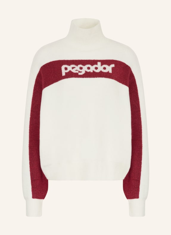 PEGADOR SEGOVIA sweater ECRU / DARK RED