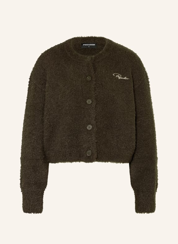 PEGADOR Sweter NIMES CIEMNOBRĄZOWY