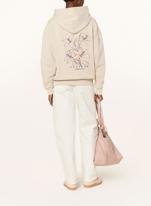 PEGADOR Hoodie COSENZA BEIGE