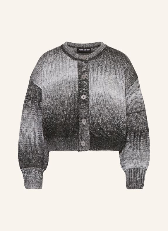 PEGADOR ORADEA cardigan DARK GRAY / LIGHT GRAY / GRAY