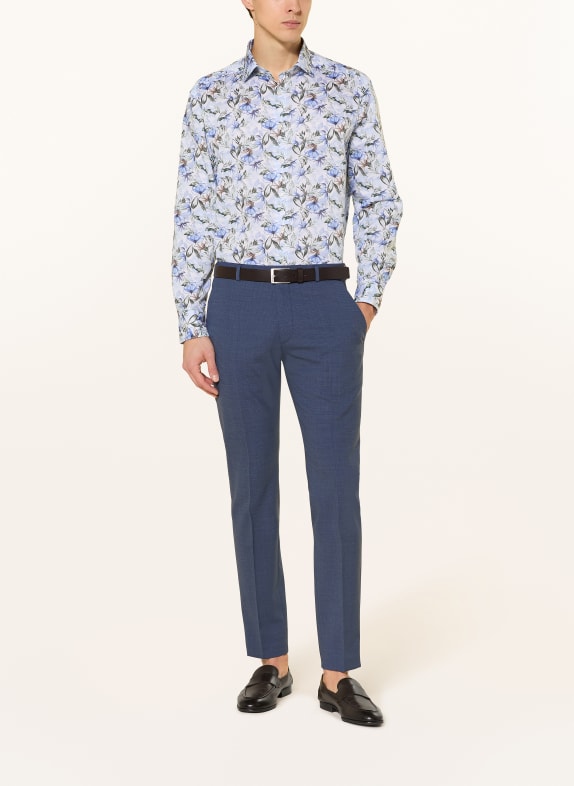 OLYMP Hemd Luxor comfort fit WEISS / DUNKELGRÜN / BLAU