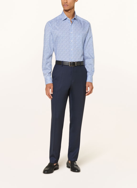 OLYMP Hemd Luxor comfort fit WEISS / BLAU