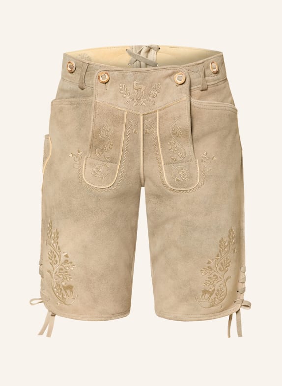 OSTARRICHI Trachten-Lederhose FRANZ ECRU