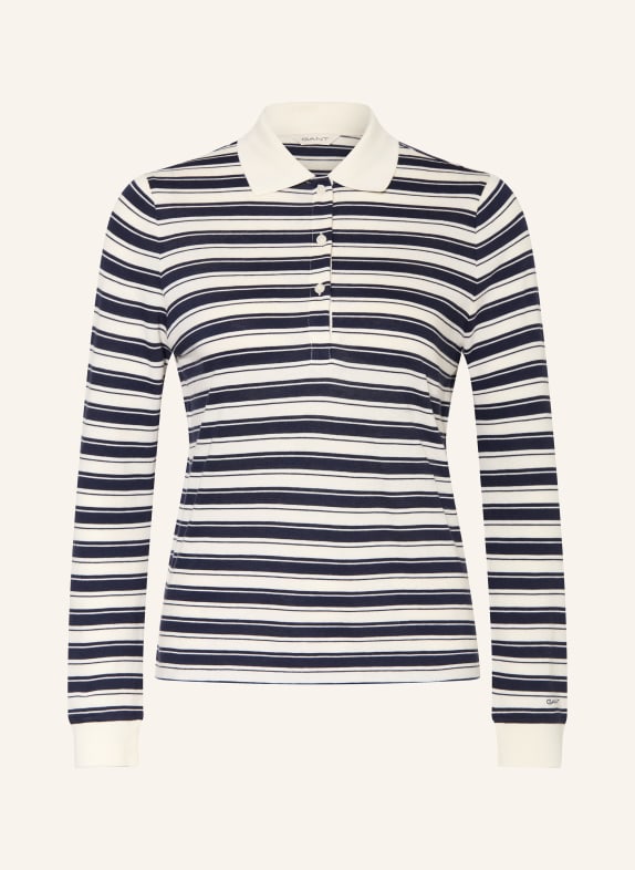 GANT Poloshirt CREME / DUNKELBLAU