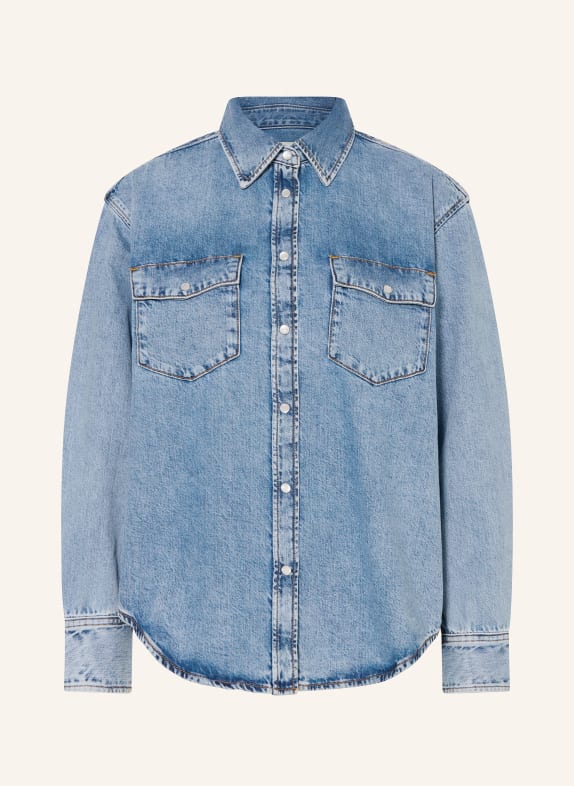 GANT Jeansbluse BLAU