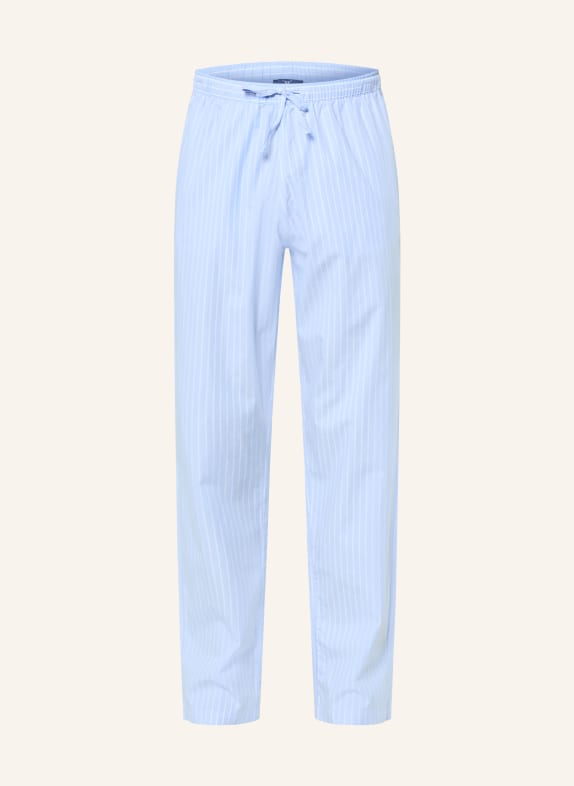 STROKESMAN'S sleep pants LIGHT BLUE / WHITE