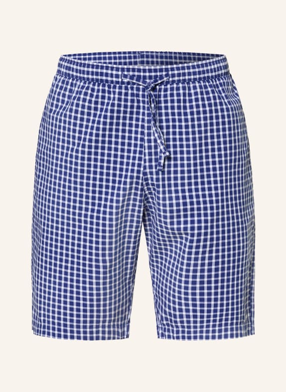 STROKESMAN'S sleep shorts BLUE / WHITE