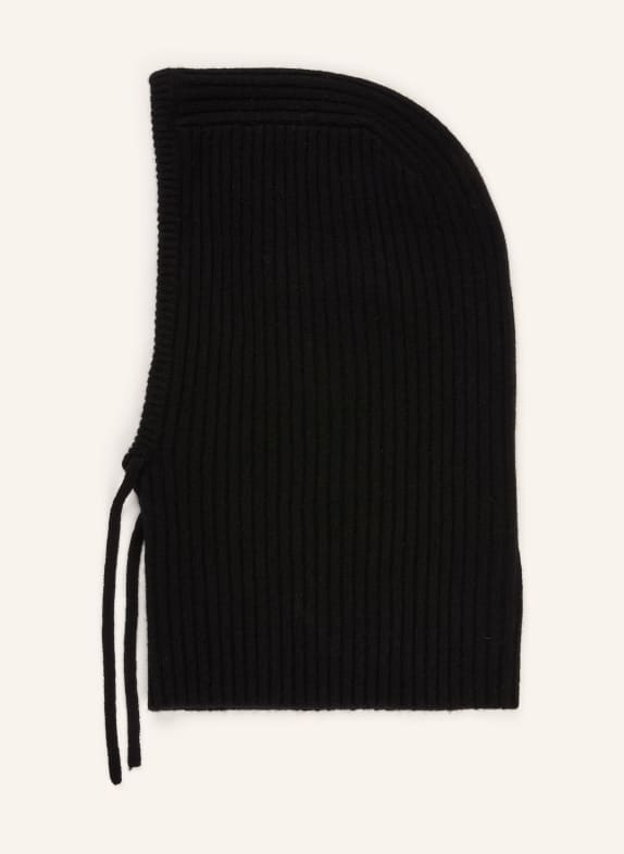 FROM FUTURE Cashmere balaclava BLACK