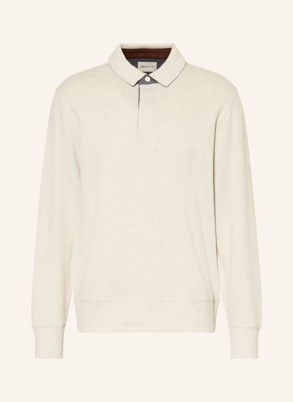 GANT Strick-Poloshirt BEIGE