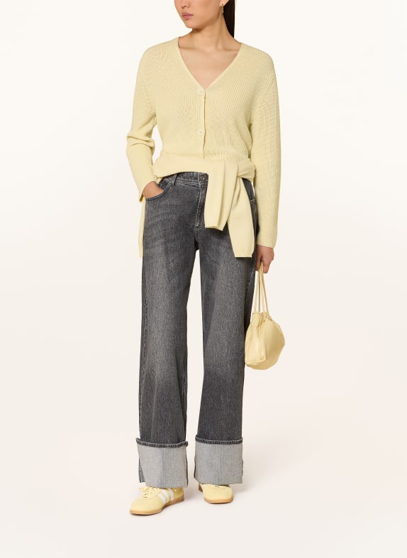 darling harbour Strickjacke YELLOW