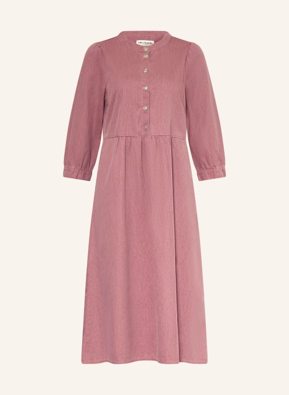 lollys laundry Sukienka jeansowa OLIVIALL BRUDNY RÓŻ