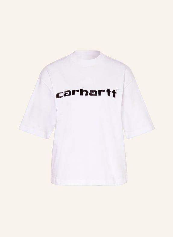 carhartt WIP Tričko ARCHIVE SCRIPT BÍLÁ