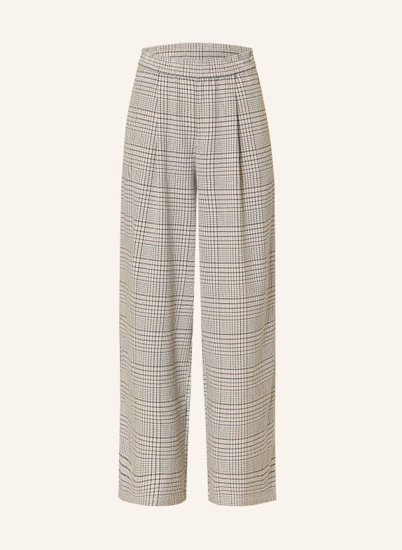 Marc O'Polo DENIM Marlenehose CREME / HELLBLAU / SCHWARZ