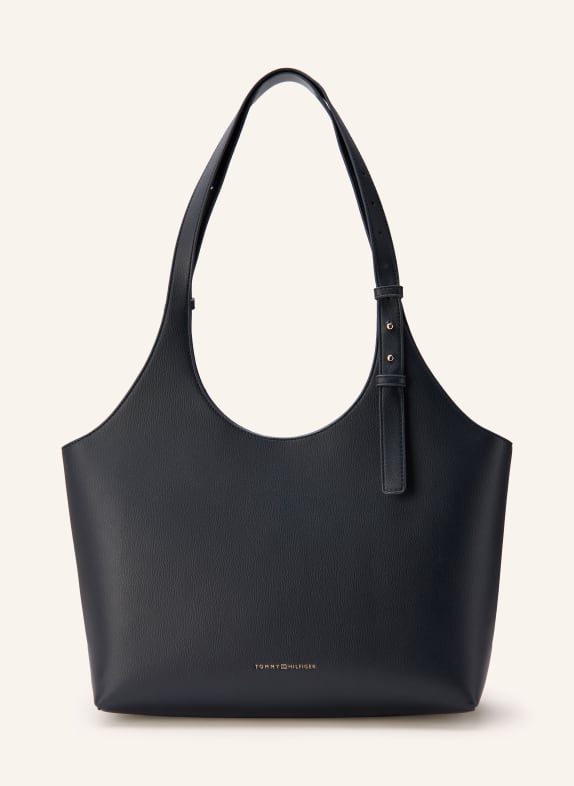 TOMMY HILFIGER klient GRANATOWY / ZŁOTY