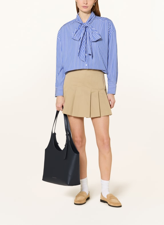 TOMMY HILFIGER shopper DONKERBLAUW / GOUD