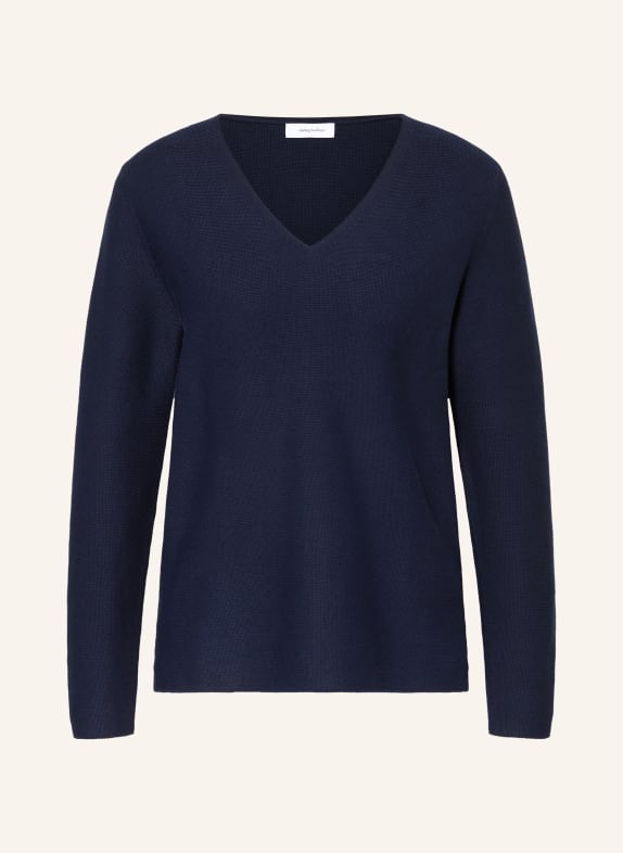 darling harbour knit blouse NAVY
