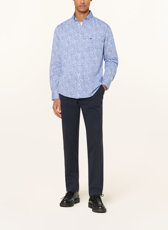 FYNCH-HATTON Overhemd Regular Fit LICHTBLAUW / BLAUW / WIT