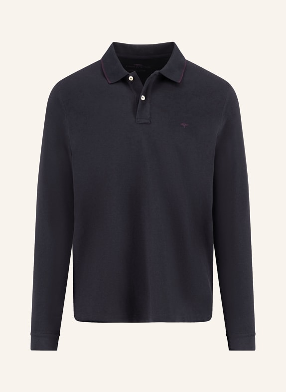 FYNCH-HATTON Pique-Poloshirt DUNKELBLAU