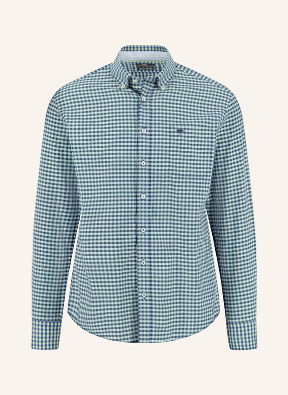 FYNCH-HATTON Hemd Regular Fit MINT / HELLGRÜN / BLAU