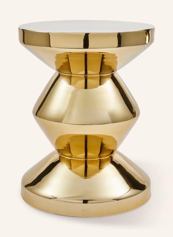 POLSPOTTEN ZIG ZAG side table GOLD