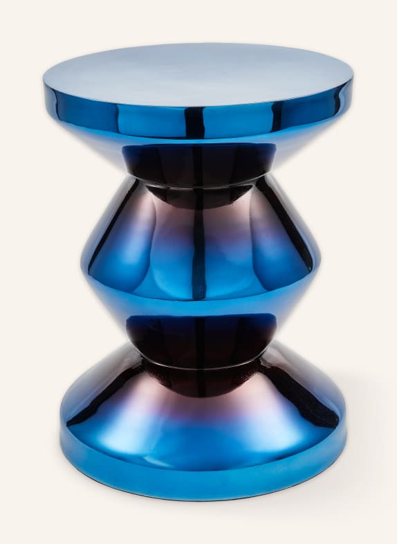 POLSPOTTEN ZIG ZAG side table BLUE