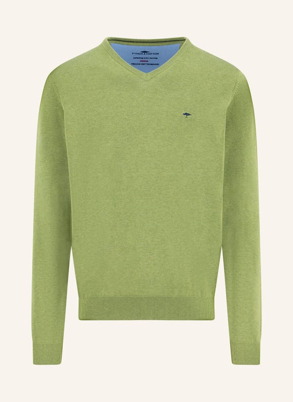 FYNCH-HATTON Pullover HELLGRÜN