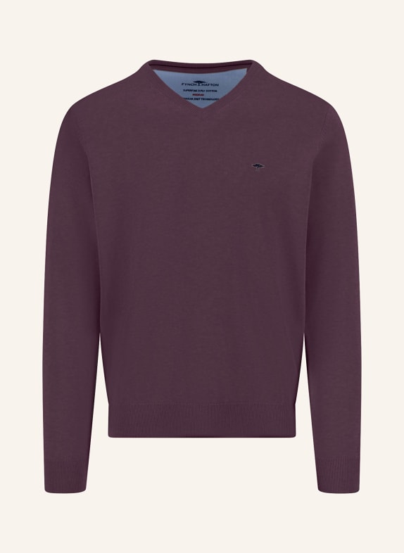 FYNCH-HATTON sweater DARK PURPLE