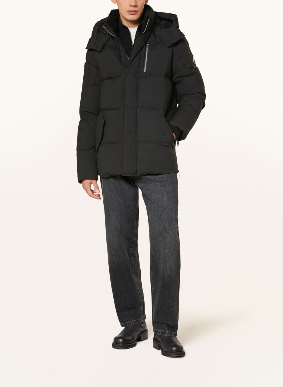 MOOSE KNUCKLES EVEREST down jacket BLACK