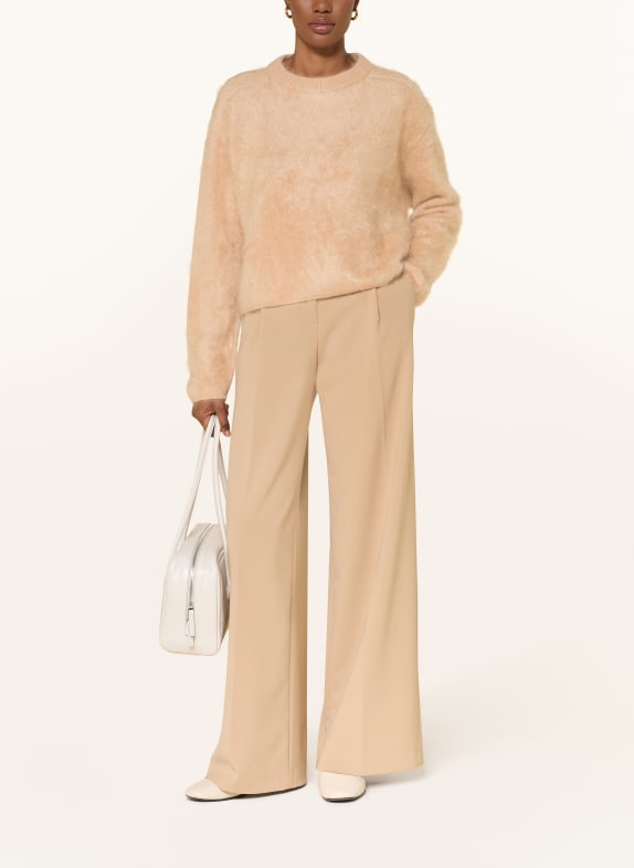 SOFT GOAT Kasjmier trui CAMEL