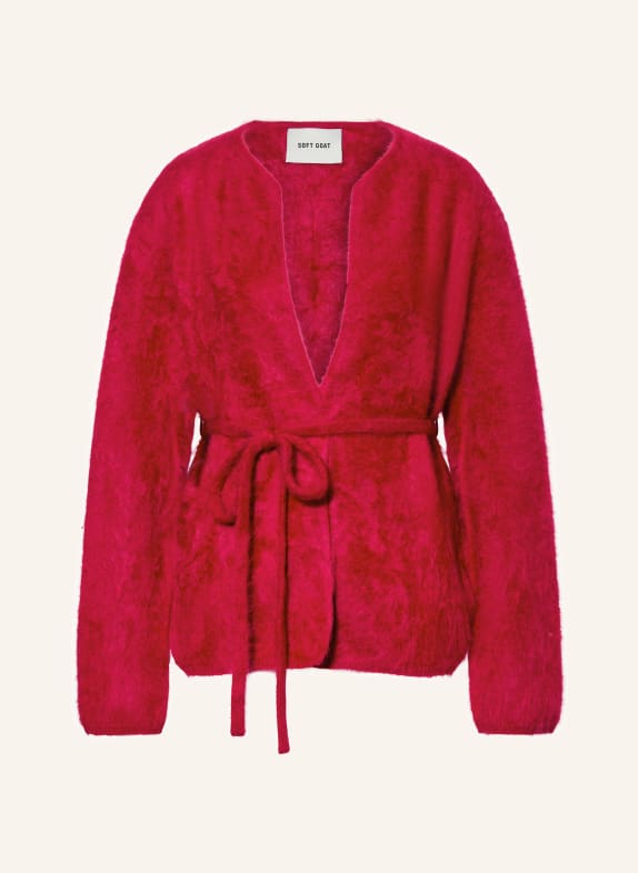 SOFT GOAT Strickhülle aus Cashmere ROT
