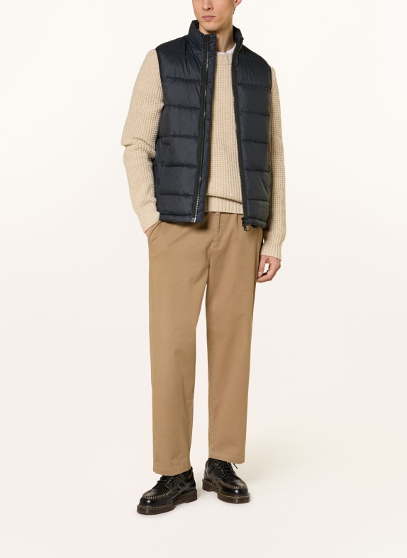 Barbour Steppvest OFFSHORE ZWART
