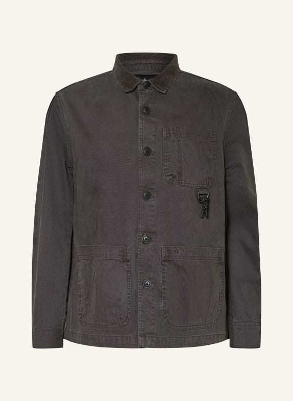 Barbour Overjacket BOWLAND DARK GRAY