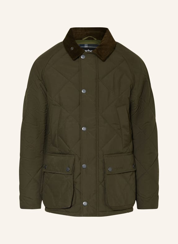 Barbour BEDALE quilted jacket OLIVE