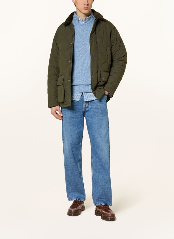 Barbour Quiltad jacka BEDALE OLIVGRÖN