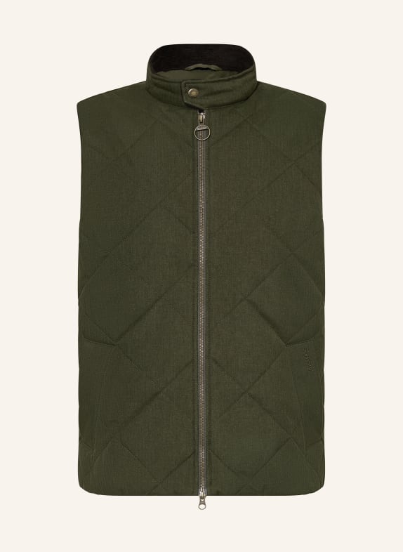 Barbour HARRINGTON GIL quilted vest OLIVE
