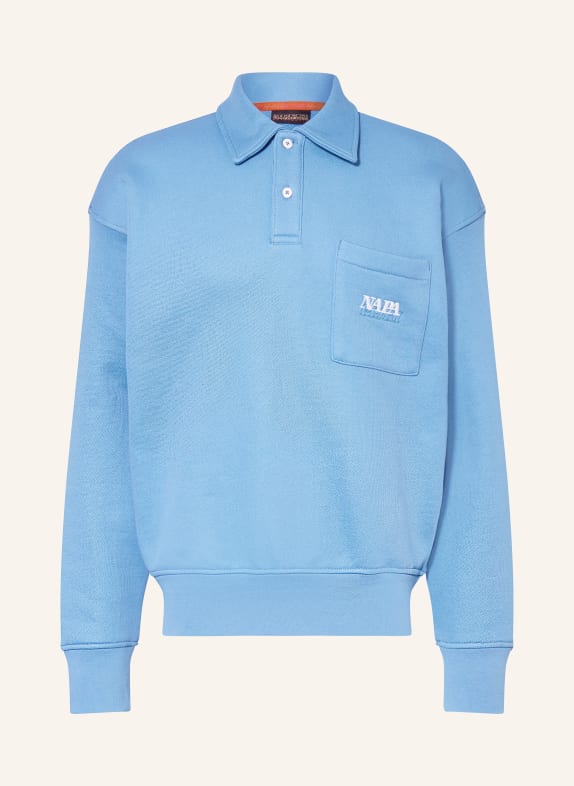 NAPAPIJRI Jersey-Poloshirt MIRRAT HELLBLAU