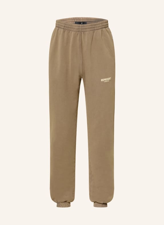 REPRESENT Sweatpants REPRESENT OWNERS' CLUB CAMEL / BEIGE