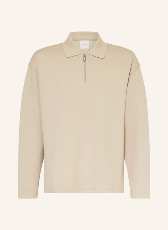 Calvin Klein SPACER sweat polo shirt CREAM
