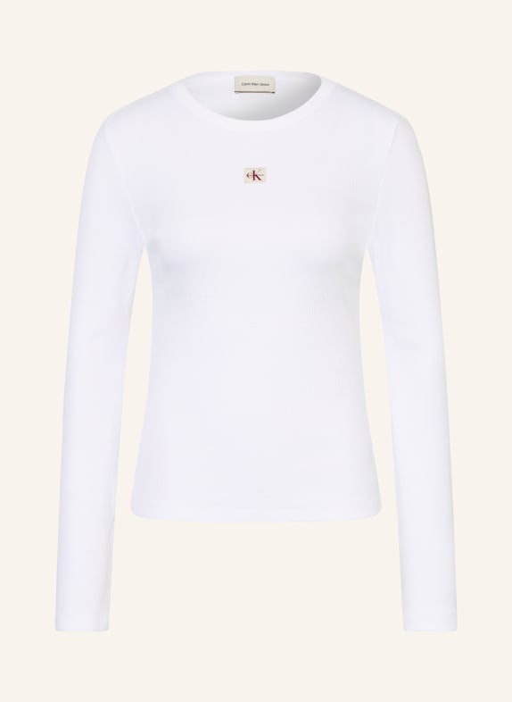 Calvin Klein Jeans long-sleeved shirt WHITE