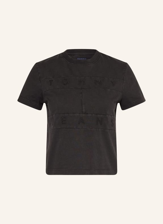 TOMMY JEANS T-Shirt SCHWARZ