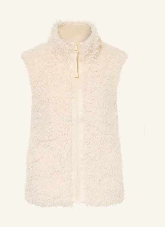 BETTY&CO Gilet en fausse fourrure CRÈME