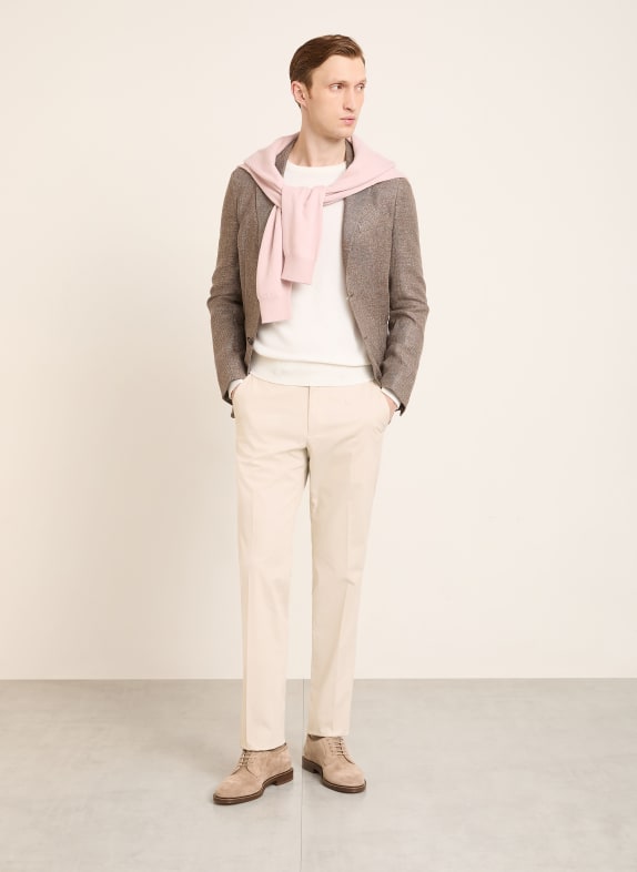 ZEGNA Chino Regular Fit BÉŽOVÁ