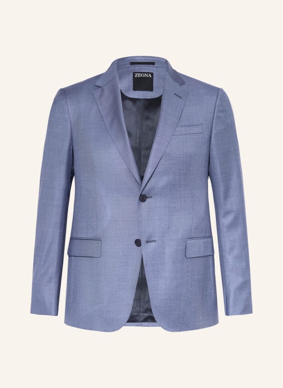 ZEGNA PINPOINT Regular Fit Suit BLUE