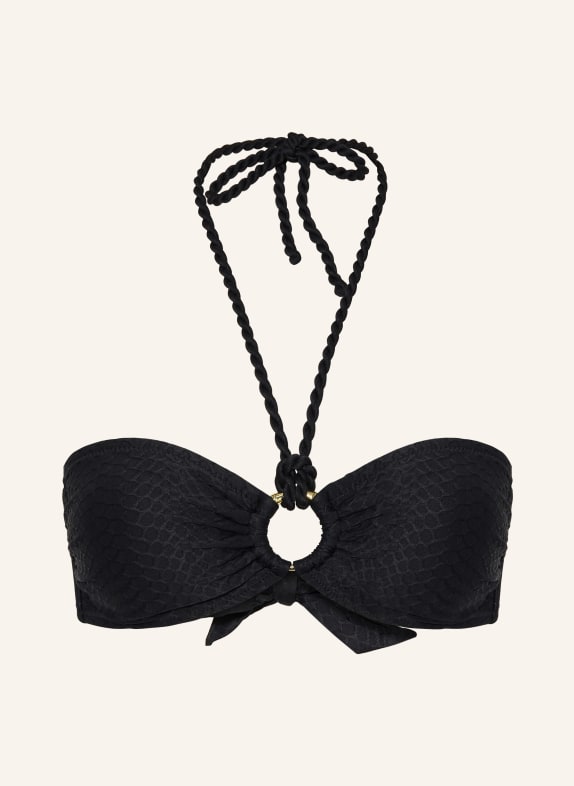 heidi klein Bandeau-Bikini-Top METEORA SCHWARZ