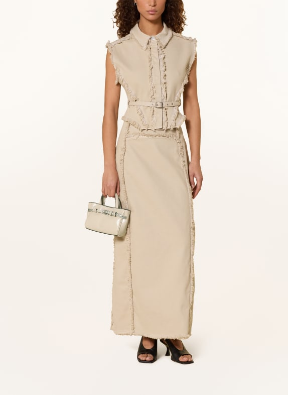 LIEBESKIND Handtasche NORI XS mit Nieten CREME