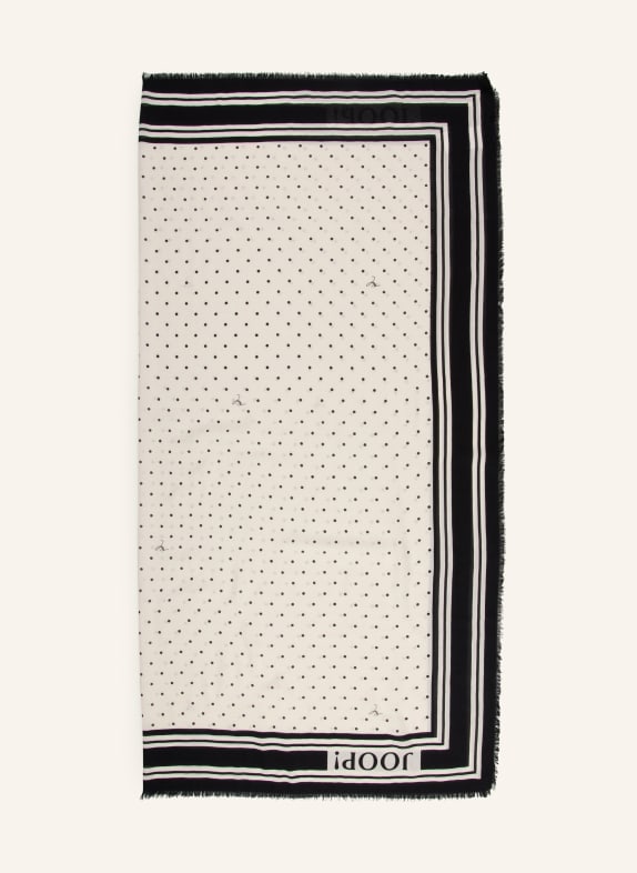 JOOP! ADALIZ scarf CREAM / BLACK